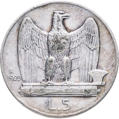 купить Италия 5 лир 1929