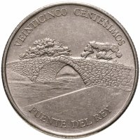 купить Панама 25 сентесимо (centesimos) 2005 "Старая Панама - Пуэнте-дель-Рей (Королевский мост)"