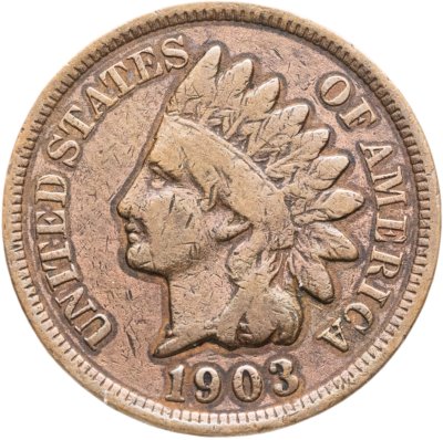 купить США 1 цент 1903 "Indian Head Cent"