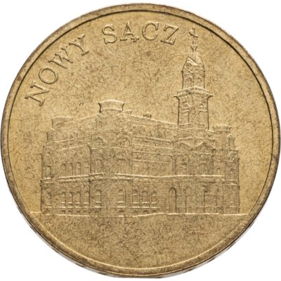 купить Польша 2 злотых 2006 "Новы-Сонч (Nowy Sącz)"