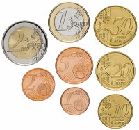 Купить Испания набор монет евро 2014 (8 штук)