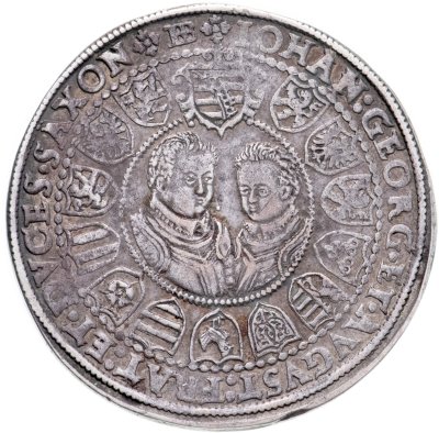 купить Германия Саксония талер 1604 Кристиан II, Ян Георг и Август
