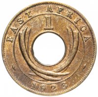 Купить Британская Восточная Африка 1 цент (cent) 1923
