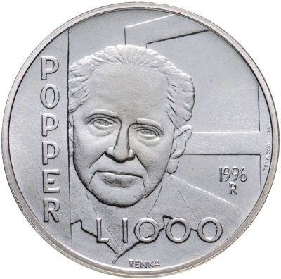 купить Сан-Марино 1000 лир (lire) 1996 "Карл Раймунд Поппер"