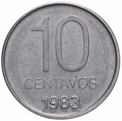купить Аргентина 10 сентаво (centavos) 1983