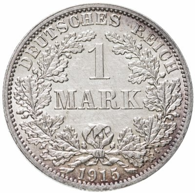 купить Германия 1 марка 1915 Знак монетного двора: "A" - Берлин