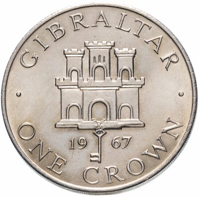 купить Гибралтар 1 крона (crown) 1967