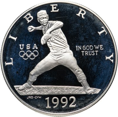купить США 1 доллар (dollar) 1992 S XXV летние Олимпийские Игры, Барселона 1992 знак монетного двора "S" - Сан-Франциско
