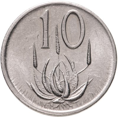 купить ЮАР 10 центов (cents) 1989