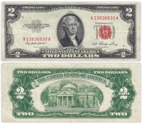 купить США 2 доллара 1953 series 1953 (Pick 380)