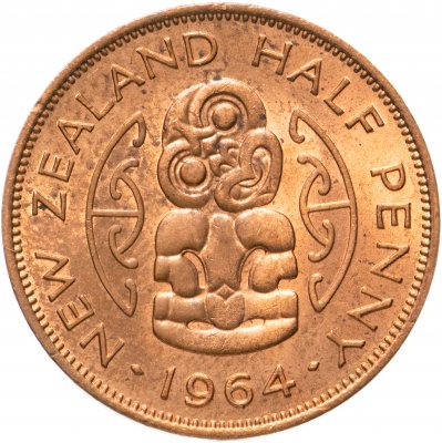купить Новая Зеландия 1/2 пенни (penny) 1962-1965