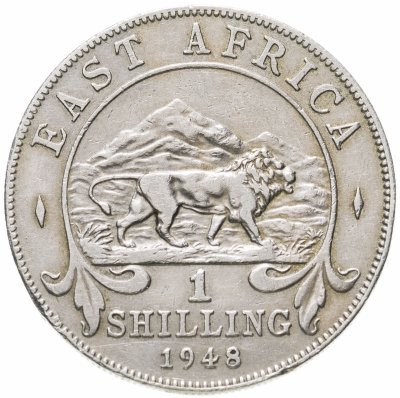 купить Восточная Африка 1 шиллинг (shilling) 1948