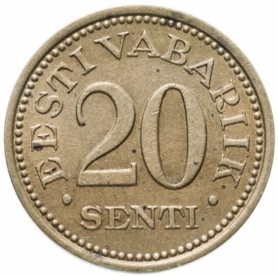 купить Эстония 20 сентов 1935