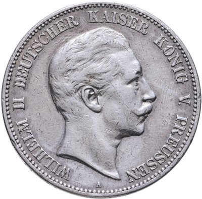 купить Германия (Империя) 5 марок (mark) 1904 Пруссия
