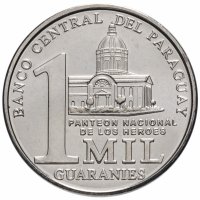 Купить Парагвай 1000 гуарани (guaranies) 2008