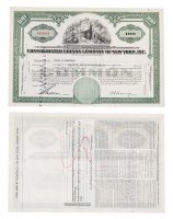 купить Акция США CONSOLIDATED EDISON COMPANY OF NEW YORK, INC., 1948- 1955 гг.