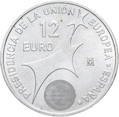купить Испания 12 евро (euro) 2002 "Председательство Испании в Европейском Союзе"