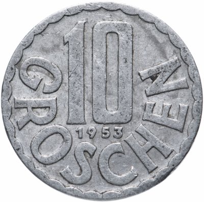 купить Австрия 10 грошей (groschen) 1951-2001, случайная дата