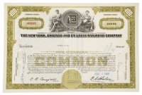 купить Акция США THE NEW YORK, CHICAGO AND ST. LOUIS RAILROAD COMPANY, 1959 г.