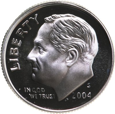 купить США 1 дайм 2004 "Roosevelt Dime"