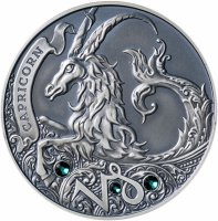 купить Беларусь 20 рублей 2013 "Знаки зодиака - Козерог /с кристаллами Сваровски/" (в буклете, с сертификатом)