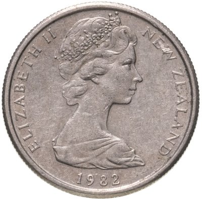 купить Новая Зеландия 5 центов (cents) 1982