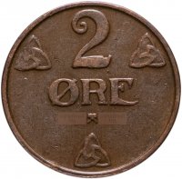 купить Норвегия 2 эре 1939-1952 (случайный год)