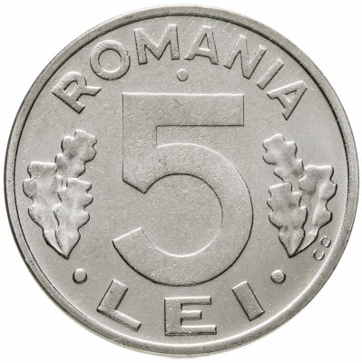 купить 5 леев (lei) 1992 Румыния