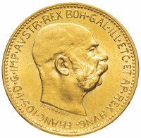 купить Австрия 20 крон (corona) 1915 рестрайк