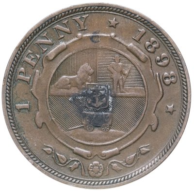 купить Южно-Африканская Республика (Трансвааль) 1 пенни 1898