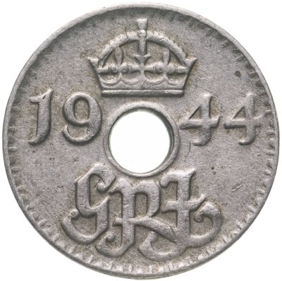 купить Новая Гвинея 3 пенса (pence) 1944