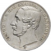 Купить Ганновер 1 талер 1865