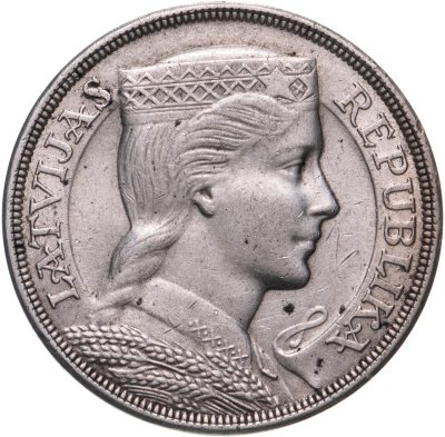 купить Латвия 5 латов 1929