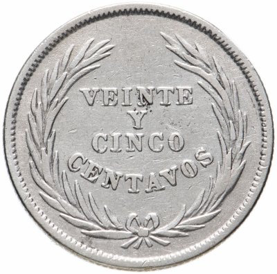 купить Сальвадор 25 сентаво (centavos) 1914