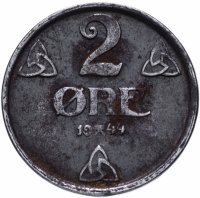 купить Норвегия 2 эре 1944