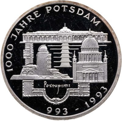 купить Германия, ФРГ 10 марок (deutsche mark) 1993 "1000 лет городу Потсдам"