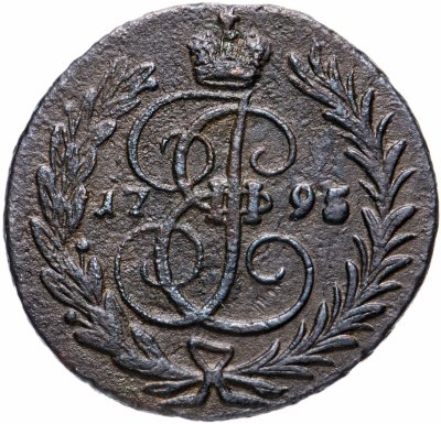 купить 1 копейка 1795 года без букв