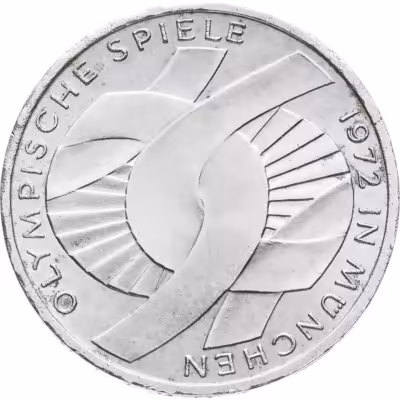 купить Германия 10 марок 1972 XX летние Олимпийские Игры, Мюнхен 1972 - Узел