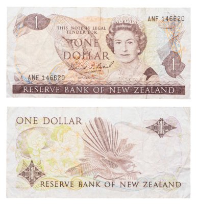 купить Новая Зеландия 1 доллар 1981-1992 год (Pick 169с)