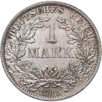 купить Германия 1 марка 1915 Знак монетного двора: "A" - Берлин