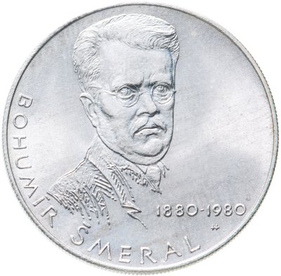 купить Чехословакия 100 крон (korun) 1980 "100 лет со дня рождения Богумира Шмерала"
