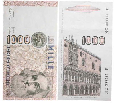 купить Италия 1000 лир 1982 года