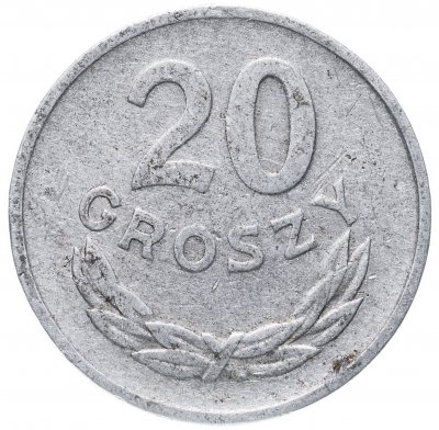купить Польша 20 грошей (groszy) 1966