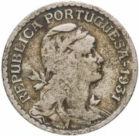 купить Португалия 1 эскудо (escudo) 1931