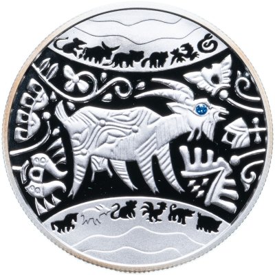 купить Украина 5 гривен 2015 Восточный календарь - Год Козы