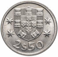 Купить Португалия 2,5 эскудо 1981-1984