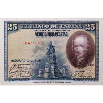 купить Испания 25 песет 1928 (Pick 74.b)