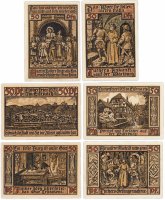 Купить Германия (Тюрингия: Вартбург) набор из 6 нотгельдов 1921