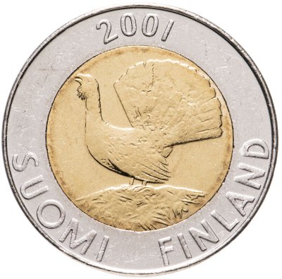 купить Финляндия 10 марок 2001
