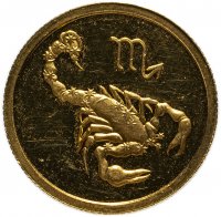 купить 25 рублей 2002 ММД Скорпион